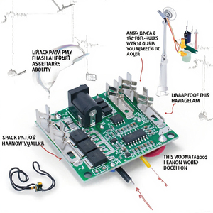 Wavgat OEM BMS 5S 20A 18650 lithium pin sạc board mạch <span class=keywords><strong>PCM</strong></span> cân bằng ngân hàng điện sạc mô-đun 1 oz Độ dày đồng - Product Image 2