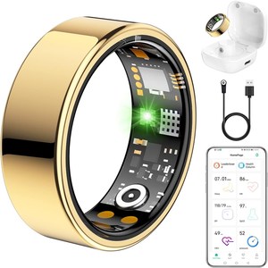 Anel Inteligente Digital com Monitor Magnético Remoto, Novo Timer Táctil, Personalizado para Mulheres, Ajustável, Vital Sport, Alimentado por <span class=keywords><strong>ECG</strong></span> - Product Image 2
