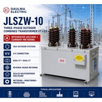 Transformateur combiné CT/VT 10kV 0.2S classe V/V en boîtier époxy JLSZW-10 10000/100V 150/5A pour sélection d'ingénierie