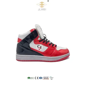 Özel logo ayakkabı erkekler için oem özel yüksek üst basketbol ayakkabısı özelleştirmek renk değiştiren baskı ayakkabı