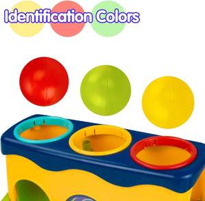 ค้อนทุบม้านั่งสำหรับเด็กของเล่นเด็กมีสีสันสำหรับ<span class=keywords><strong>พัฒนาการ</strong></span>เด็กเล็ก - Product Image 5