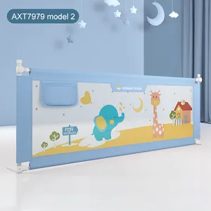 Rail de lit pare-choc de sécurité pour bébé, ajustable, sécurité des enfants, 160 couleurs