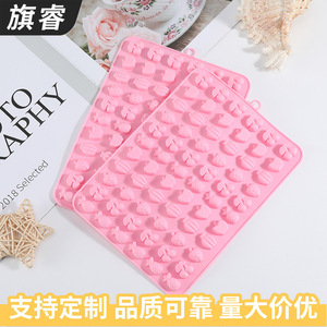 Silicone Fruit Fondant Mold Pink 2 Pcs Cake Decorating Baking Tool - Product Image 2