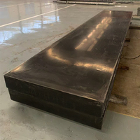 Planches en PEHD vierge PE500 découpées sur mesure 4x8 pieds, surface texturée antidérapante