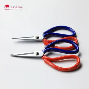 Ciseaux de papeterie de bureau, multi-usages, légers, poignée confortable, coupe en douceur le <span class=keywords><strong>papier</strong></span> <span class=keywords><strong>A4</strong></span>, documents, bleu, rouge, article de bureau essentiel - Product Image 4