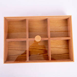 Precios Admirables al por Mayor: Bandeja Hexagonal Geométrica de Madera de Haya, Cajas Personalizadas para Aperitivos - Product Image 4