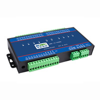 Module relais 8 canaux RS485 ModBus TCP IP Contrôleur pour l'automatisation des chambres d'hôtel Éclairage Contrôle de l'alimentation Grade industriel Rail DIN