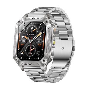 AK86 Smart Watch with BT Call 2.01 Inch Large Screen 1400mAh Battery Men's Smartwatch Voice Assistant IP68 Waterproof Accept OEM - Product Image 1