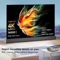 Projecteur professionnel Home Cinema Full HD 1080p LED 14300 Lumens 3D Projecteur numérique LED Projecteur vidéo