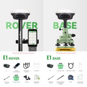 ชุดเครื่องมือสำรวจ SingularXYZ E1 RTK GNSS ระยะ 20 กม. ชุดฐานเครื่อง RTK สำหรับบริการสำรวจที่ดิน - Product Image 5