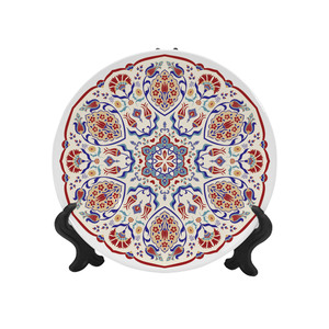 Assiette creuse de 8 pouces pour sublimation PYD Life, assiette en céramique blanche vierge entièrement imprimable, impression de logo personnalisé, vente en gros - Product Image 5