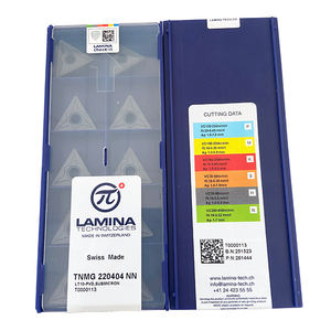 เครื่องมือกลึง TNMG220404-NN คาร์ไบด์สวิส100% LT10 - Product Image 1