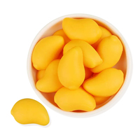 Amos Peelerz Bonbons Gommeux Mangue Pélable Sucrés Halal Jus de Fruits Véritables Goût Mangue Original Bonbons Gommeux Pélés