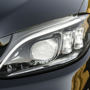 Accesorios para Faros Delanteros de Automóviles para Benz Clase <span class=keywords><strong>C</strong></span> W205 C200 C260 C300 2015-2021, Conjunto de Lámparas de Coche con Lente de Proyector LED Mejorado - Product Image 3