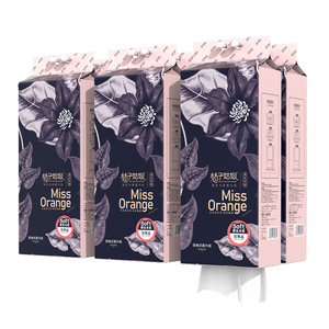 Orange Girl Hanging Facial <b>Tissue</b> 1520 Sheets Large Pack Thickened Household Napkins Box Style - Product Image 3