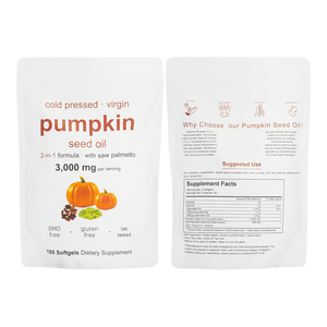 Cápsulas blandas de aceite de semilla de calabaza de origen sostenible de granjas orgánicas - Product Image 3