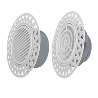 Diffuseur de ventilation de soupape d'air de plafond de disque en plastique de climatisation de haute qualité