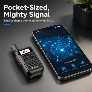 XUNLIBAO PoC Radio <strong>Mini</strong> Pocket Ex-Factory Supply OEM ODM Custom Logo 67.5g USB Type-C Removable Battery D8 4G LTE Walkie Talkie - Product Image 5