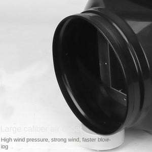 Kipas atap dapur komersial terintegrasi persegi kipas saluran baja tahan karat knalpot asap kuat kebisingan rendah 220v OEM ODM - Product Image 4