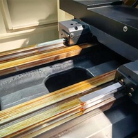 Personnalisation professionnelle nouvelle petite machine CNC en métal de précision CK6160