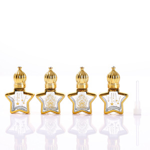 Botol Parfum Kaca Emas <span class=keywords><strong>Mini</strong></span> 10ml, Dapat Digunakan Kembali, dengan Pompa Semprot untuk Minyak Atsiri, Penyegar Udara, dan Botol <span class=keywords><strong>Diffuser</strong></span> - Product Image 4