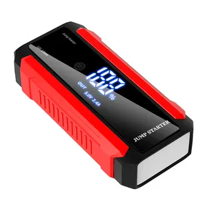 New Dual USB Port Power Bank Battery Charger Strong Performance Professional Jump Starter with LED Light for Passenger Car Use