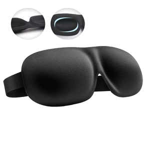 Maschera per il sonno in cotone 3D Noseless OEM/ODM Extension per <span class=keywords><strong>bagno</strong></span> di vapore e postura per dormire-forniture per la salute degli occhi - Product Image 3