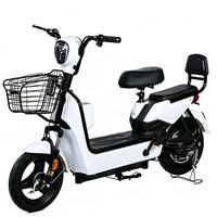 Scooter Urbain Adulte à Deux Roues avec Panier, Moteur 800W, Capacité 150kg, Étanche, Batterie 20Ah, Autonomie 40-60km