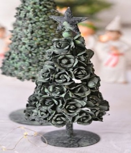 Arbre de Noël en fer moderne de taille personnalisée, article tendance pour la décoration de la maison et la fête, vente à chaud avec un design élégant - Product Image 4