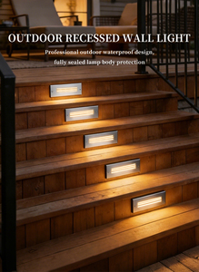 Luz LED para Escalones Overseasdesign RW-260, Acero Inoxidable, RGB, para Exteriores, Patios, Parques, Caminos, Escaleras, Servicio Personalizado - Product Image 6