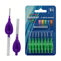Brosses interdentaires jetables COOLFEEL de qualité supérieure, écologiques, colorées, pour l'hygiène bucco-dentaire, en nylon Dupont, pour un nettoyage optimal