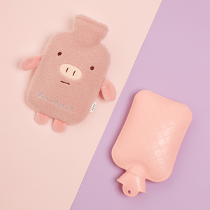 Reusable Safety Heating Plush Hot Water Bag Cute Cartoon Animal Design Eco-Friendly Hand Warmth Gift - Product Image 3
