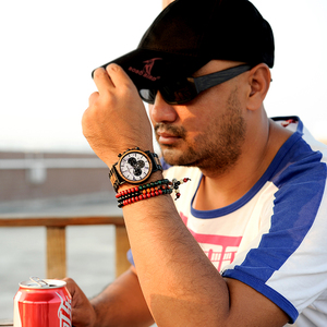 Consegna Rapida <span class=keywords><strong>Orologio</strong></span> di Lusso in Legno per <span class=keywords><strong>Uomo</strong></span> Cronografo al Quarzo alla Moda con Funzioni Personalizzate in <span class=keywords><strong>Elegante</strong></span> Confezione Regalo in Legno - Product Image 4