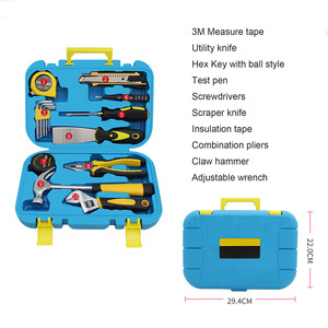 15Pcs Đa-Chức Năng Bán Buôn Tay Bộ Công Cụ Chuyên Nghiệp Hộ Gia Đình Công Cụ Thiết Lập Kết Hợp Bộ Dụng Cụ Hộp Bền Nhà Sửa Chữa Công Cụ Thiết Lập - Product Image 2