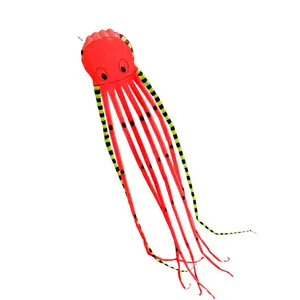 outdoor toys soft octopus inflatable power kite