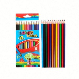 Juego de Lápices de Madera de 12 Colores de Alta Calidad de la Marca OEM USA Mairun, Personalizado con Logotipo para Uso Escolar, Certificado EN71, ASTM4236, Regalo - Product Image 6