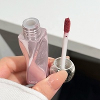 Gloss à lèvres mat en velours luxueux, personnalisé avec logo, en petite quantité, pour maquillage des lèvres, vente directe d'usine
