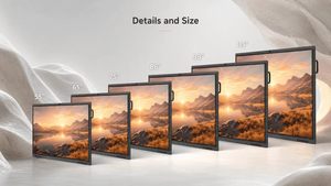 Pizarra interactiva inteligente 4K de 75-98 pulgadas con pantalla táctil para bolígrafo/dedo, panel interactivo con pantalla táctil para uso en el aula. - Product Image 6
