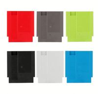 Coques de remplacement de cartouche de jeu 2025S pour boîtier en plastique de couverture NES avec 3 vis 72 broches couvercle de carte de jeu