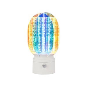 Lámpara Nocturna <span class=keywords><strong>Aurora</strong></span> RGB Regulable, Luz de Noche Recargable de 1800 mAh, Proyector de Atmósfera con Ondas de Agua de Cristal para Ayudar a Dormir - Product Image 5