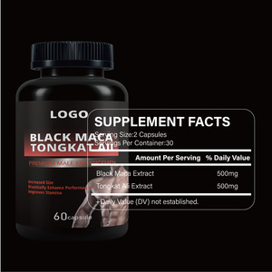 Cápsulas Premium de Maca Negra y Tongkat Ali |   Potenciador de Energía Natural para la Salud Masculina - Disponible OEM - Product Image 3