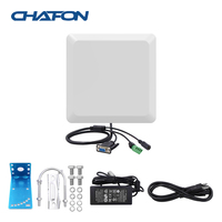 Lecteur RFID longue portée UHF CHAFON CF561 ISO1800-6C(EPC GEN2) 6dBi en ABS avec USB RS232 WG Trigger pour la gestion des camions poubelles