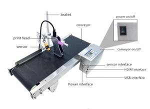 Mini cinta transportadora de codificación portátil de alta precisión con transportador de codificación amigable con el presupuesto TIJ - Product Image 3