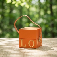 Boîte cadeau de parfum portable élégante et personnalisée avec fermeture magnétique, emballage de luxe de haute qualité