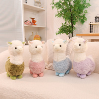 Adorables Peluches de Alpaca con Suave Pelaje Rizado en Varios Colores, Perfectos para Abrazar y como Regalos Encantadores para Todas las Edades
