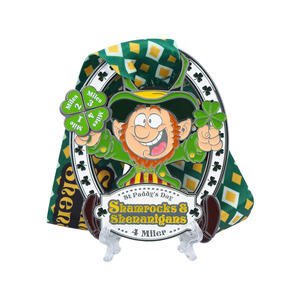 Vente en gros Marathon Award Course virtuelle en métal Jour de la Terre Défi Médaille Médaillon de course Médailles sportives personnalisées avec ruban - Product Image 5