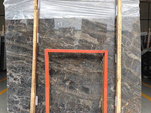 Mármol Dorado Ruso, Exquisito Mármol Dorado con Vetas Impresionantes - Product Image 3