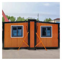 Vente en gros d'usine de Chine maison de luxe bon marché maisons modulaires préfabriquées maison conteneur extensible maison standard pliante et en expansion