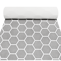 Feuilles de mousse EVA personnalisables KT GuoMei, motif hexagonal gris clair et blanc, 6 mm, durables, imperméables, pour autres fournisseurs maritimes