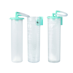 Contenitore Monouso Verde Hispa da 2000ml per Drenaggio e Aspirazione Medica, per Sala Operatoria e Reparto Chirurgico, Classe I - Product Image 6